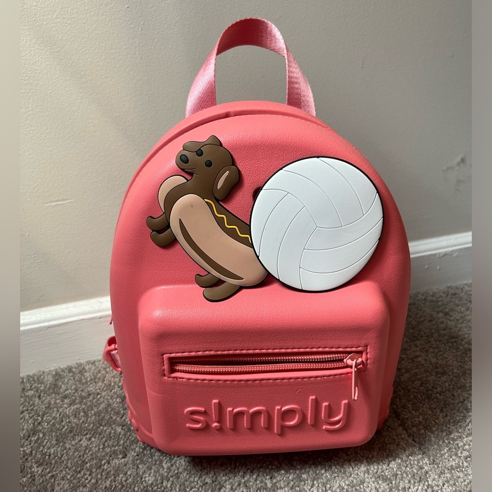 Pink Simply Southern Rubber Backpack